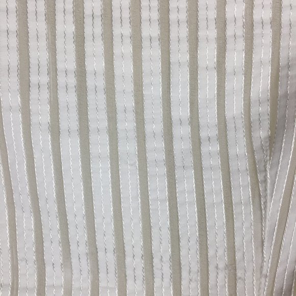 Express Medium Button Down Shimmer Thread Top - Picture 5 of 9